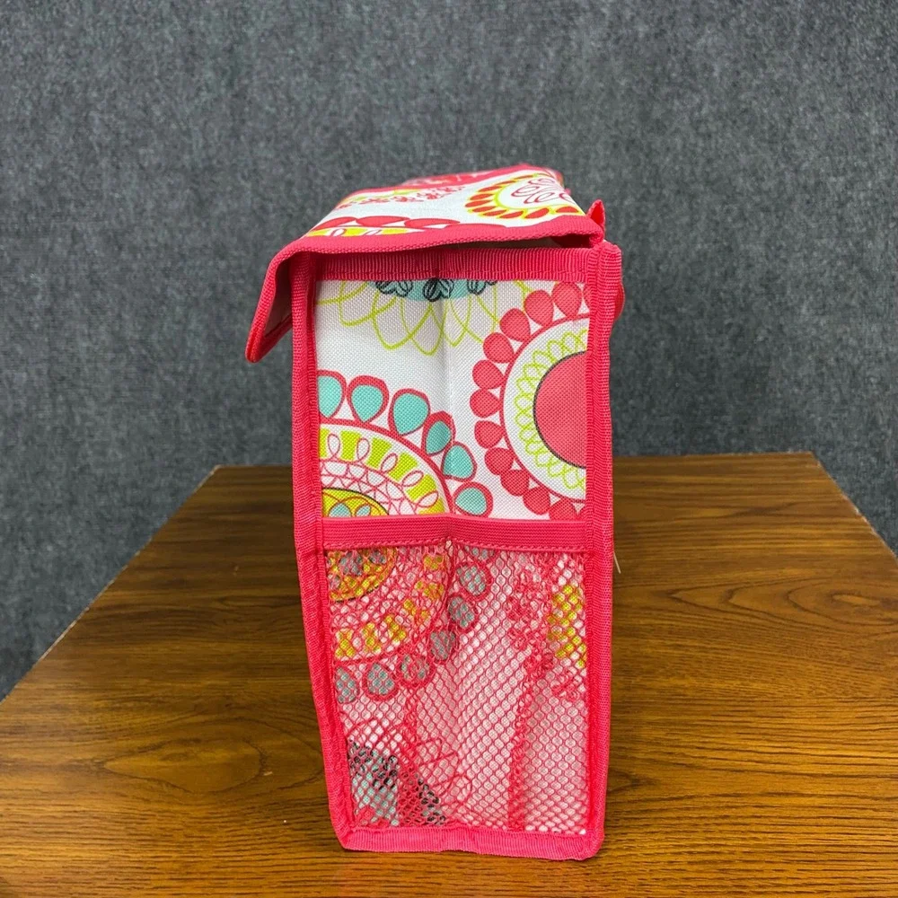 Thirty One Pack n'‎ Pull Caddy Tote Organizer Citrus Medallion Picnic Road Trip